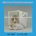 2015 best selling white porcelain baby crafts in cradles